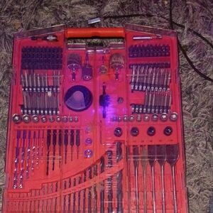 Versatile Red Tool Kit for Men